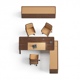 Кабинет руководителя Art Deco