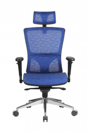 Кресло для персонала Riva Chair A8 (черный пластик)