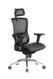 Кресло для персонала Riva Chair A8 (черный пластик)