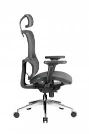 Кресло для персонала Riva Chair A8 (черный пластик)