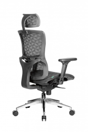 Кресло для персонала Riva Chair A8 (черный пластик)