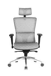 Кресло для персонала Riva Chair A8 (черный пластик)