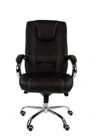 Кресло для руководителя РК 100 хром натуральная кожа