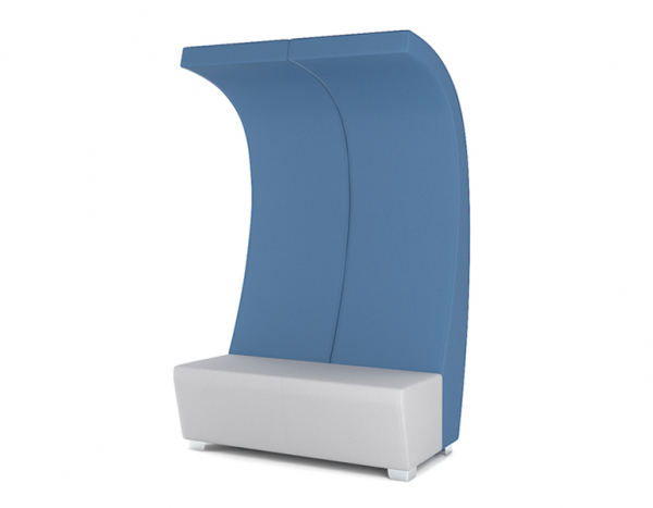 Двухместный модуль со спинкой