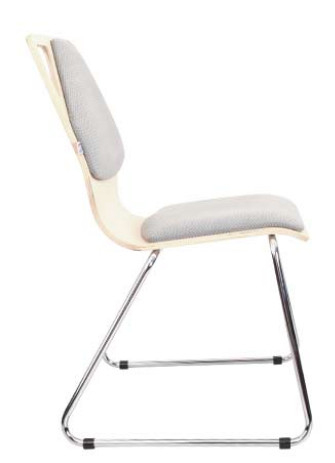 Кресла для посетителя Molly Wood chrome 1.005