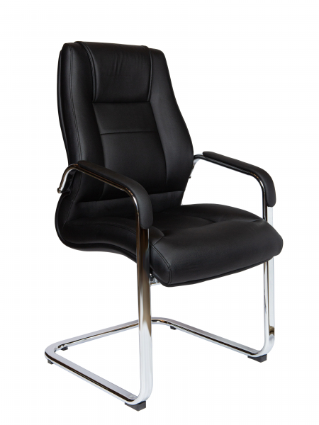 Кресло для посетителя Bern black 