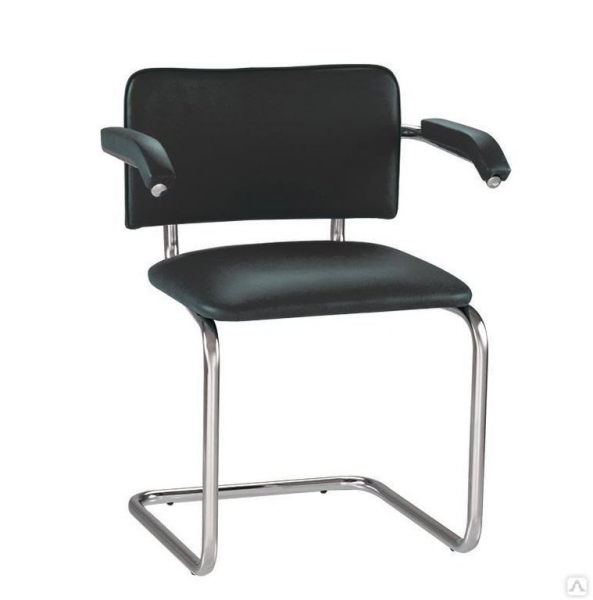 Кресло для посетителя SAMBA GTP CHROME 1.007 V14 дер/подл