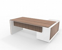 Стол с тумбой (3 двери) без блока розеток L