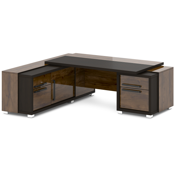 Стол с тумбой и греденцией